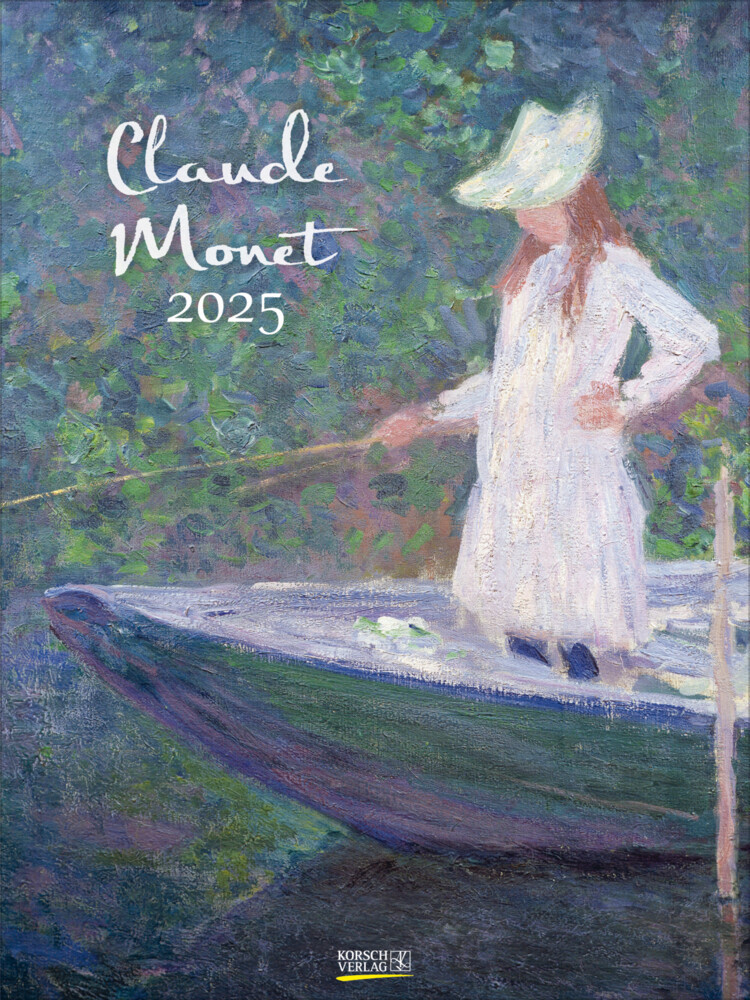 Cover: 9783731875734 | Claude Monet 2025 | Korsch Verlag | Kalender | Spiralbindung | 14 S.