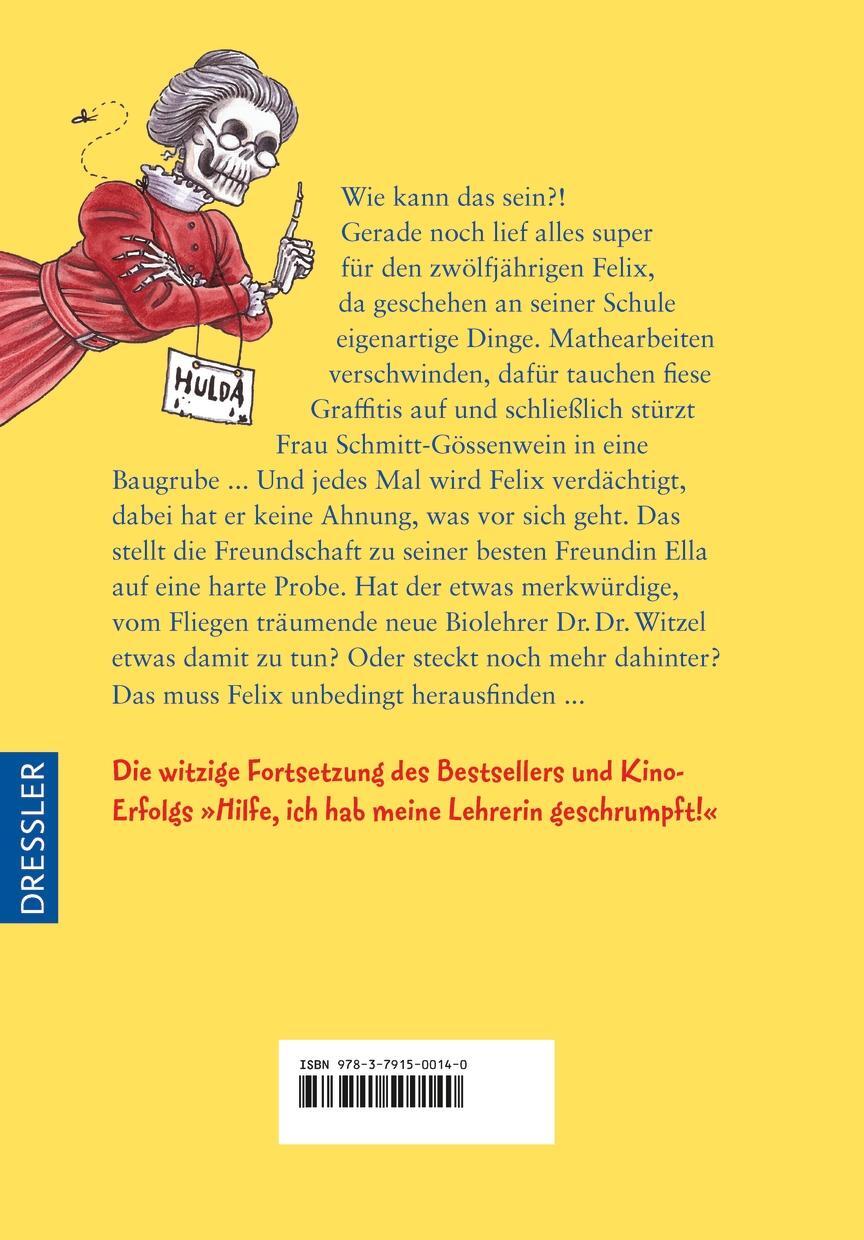 Rückseite: 9783791500140 | Hilfe, mein Lehrer geht in die Luft | Sabine Ludwig | Buch | Dressler