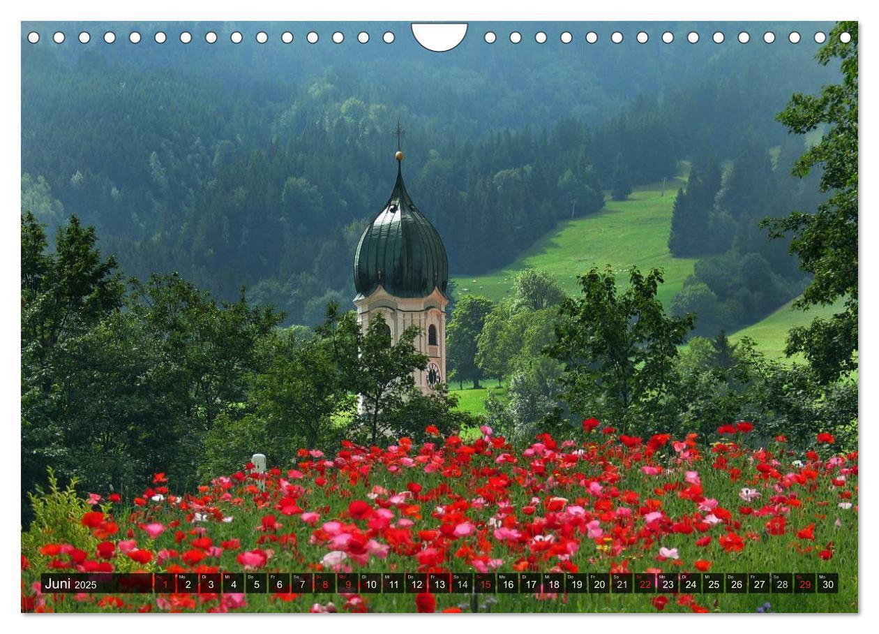 Bild: 9783435670819 | Ein Jahr im Allgäu (Wandkalender 2025 DIN A4 quer), CALVENDO...