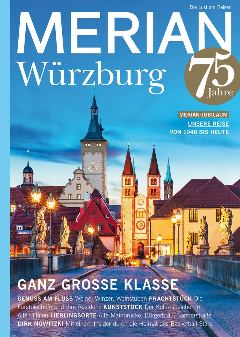 Cover: 9783834233776 | MERIAN Magazin Würzburg 01/2023 | Jahreszeiten Verlag | Taschenbuch