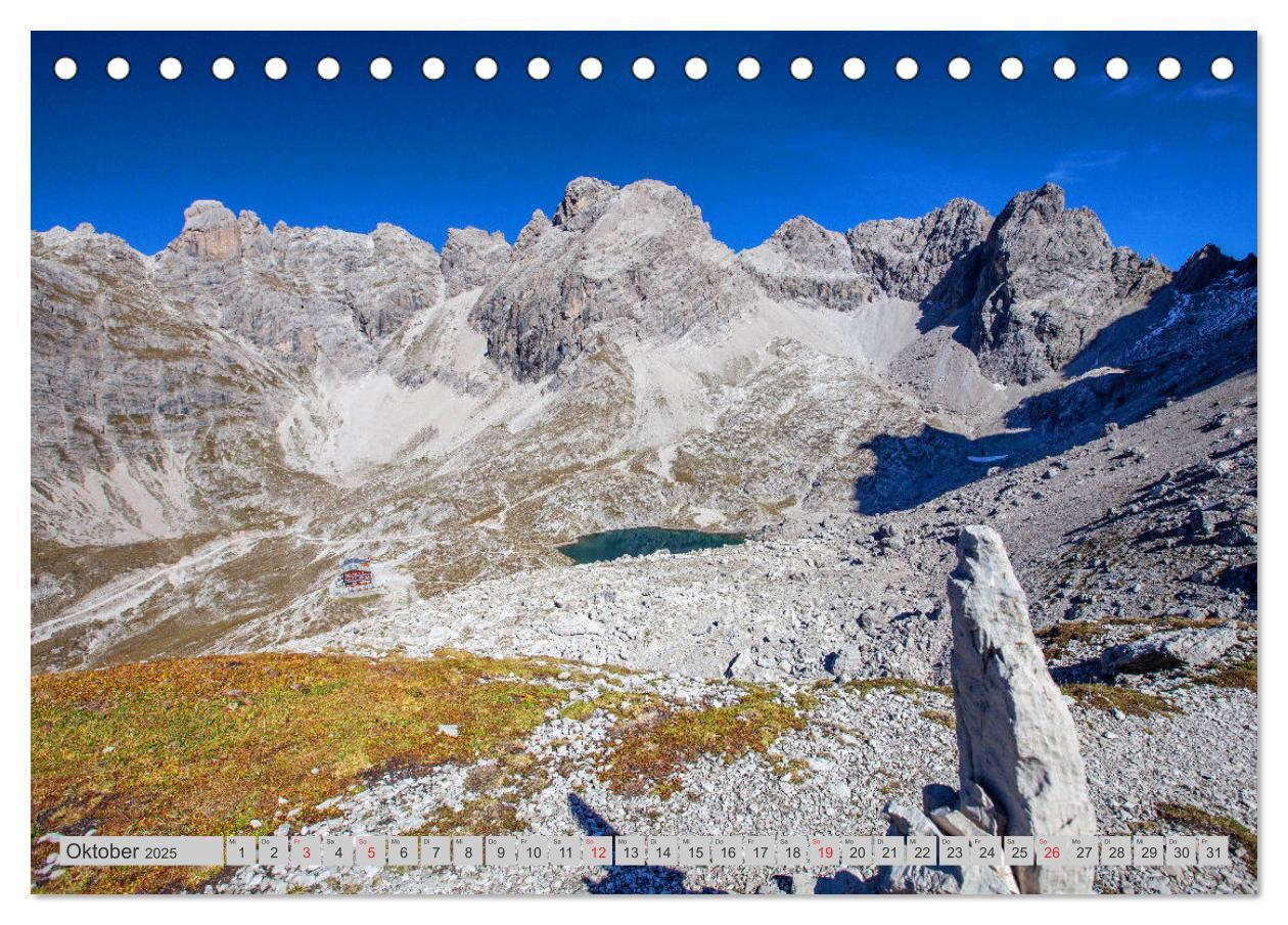 Bild: 9783435148325 | Lienzer Dolomiten (Tischkalender 2025 DIN A5 quer), CALVENDO...