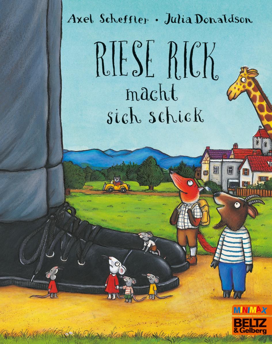 Cover: 9783407760555 | Riese Rick macht sich schick | Julia Donaldson | Taschenbuch | Minimax