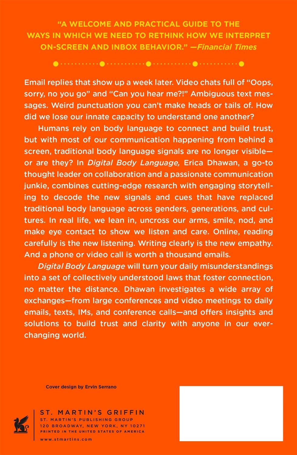 Rückseite: 9781250852625 | Digital Body Language: How to Build Trust and Connection, No Matter...