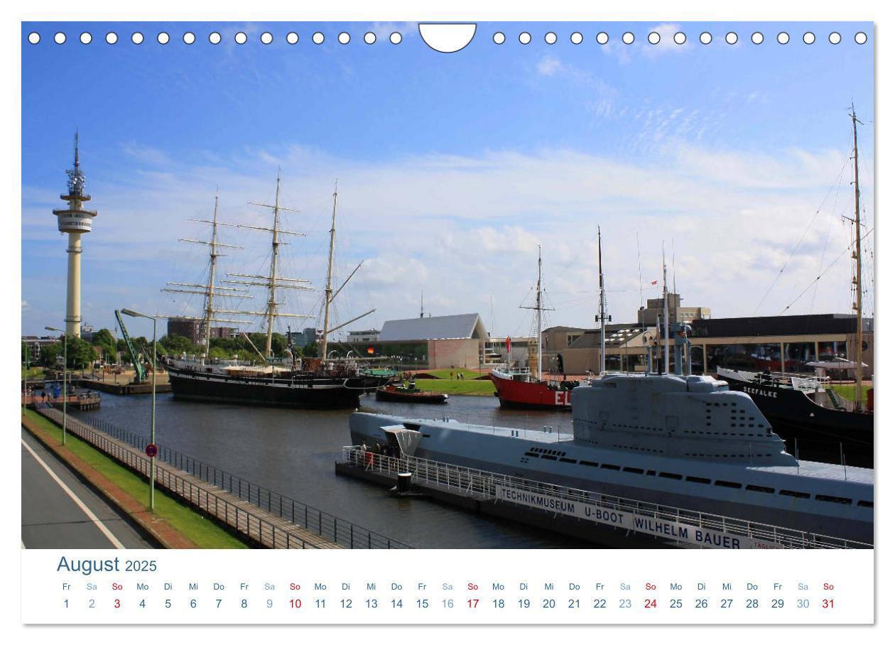 Bild: 9783435330744 | Bremerhaven 2025. Impressionen aus den Havenwelten (Wandkalender...