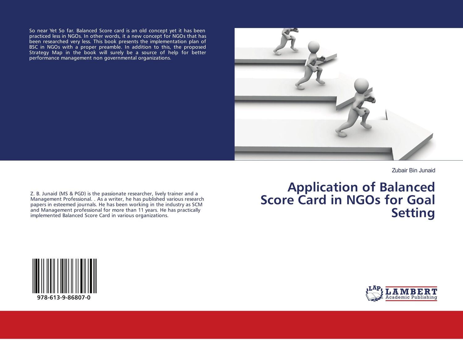 Cover: 9786139868070 | Application of Balanced Score Card in NGOs for Goal Setting | Junaid