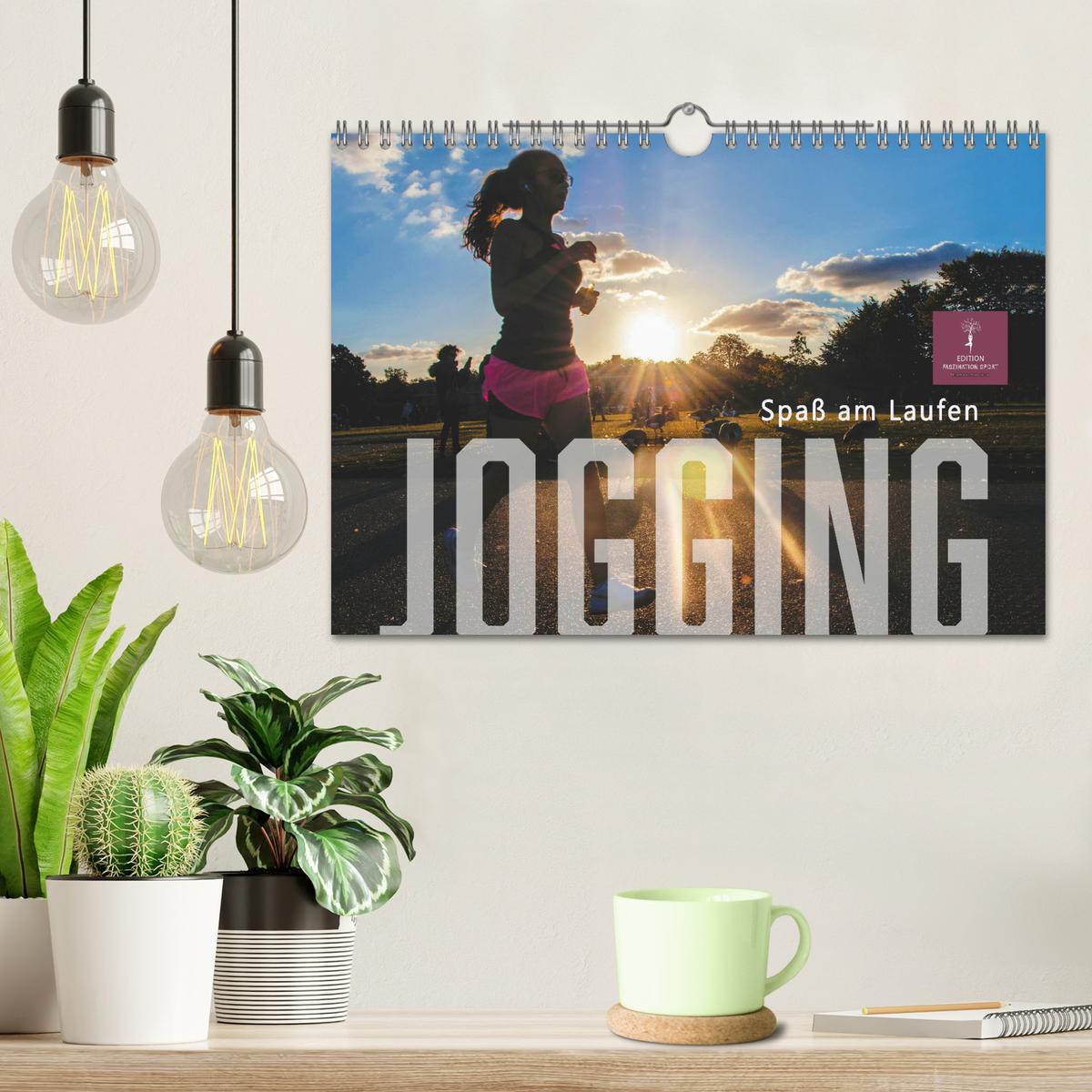 Bild: 9783435098156 | Jogging - Spaß am Laufen (Wandkalender 2025 DIN A4 quer), CALVENDO...