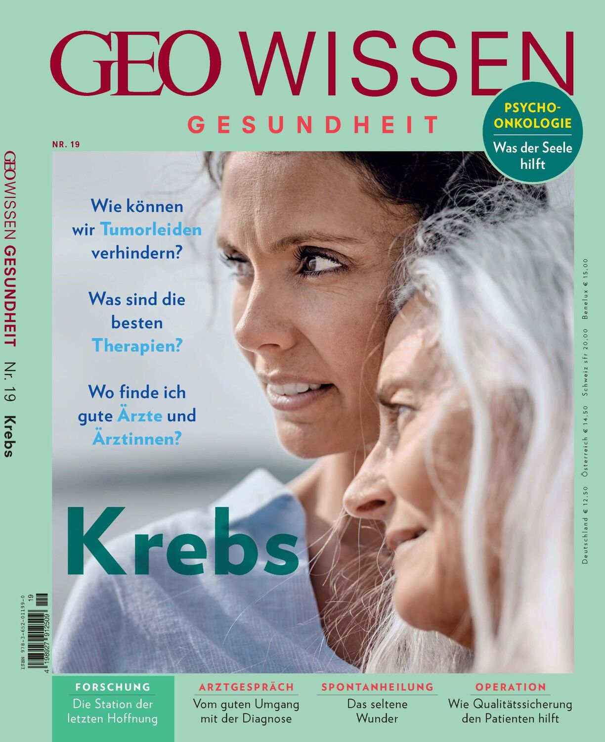 Cover: 9783652012027 | GEO Wissen Gesundheit mit DVD 19/22 - Krebs | Jens Schröder (u. a.)