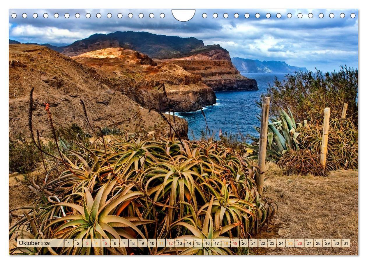 Bild: 9783435468089 | Madeira - blaues Wasser, grüne Berge, bunte Blumen (Wandkalender...