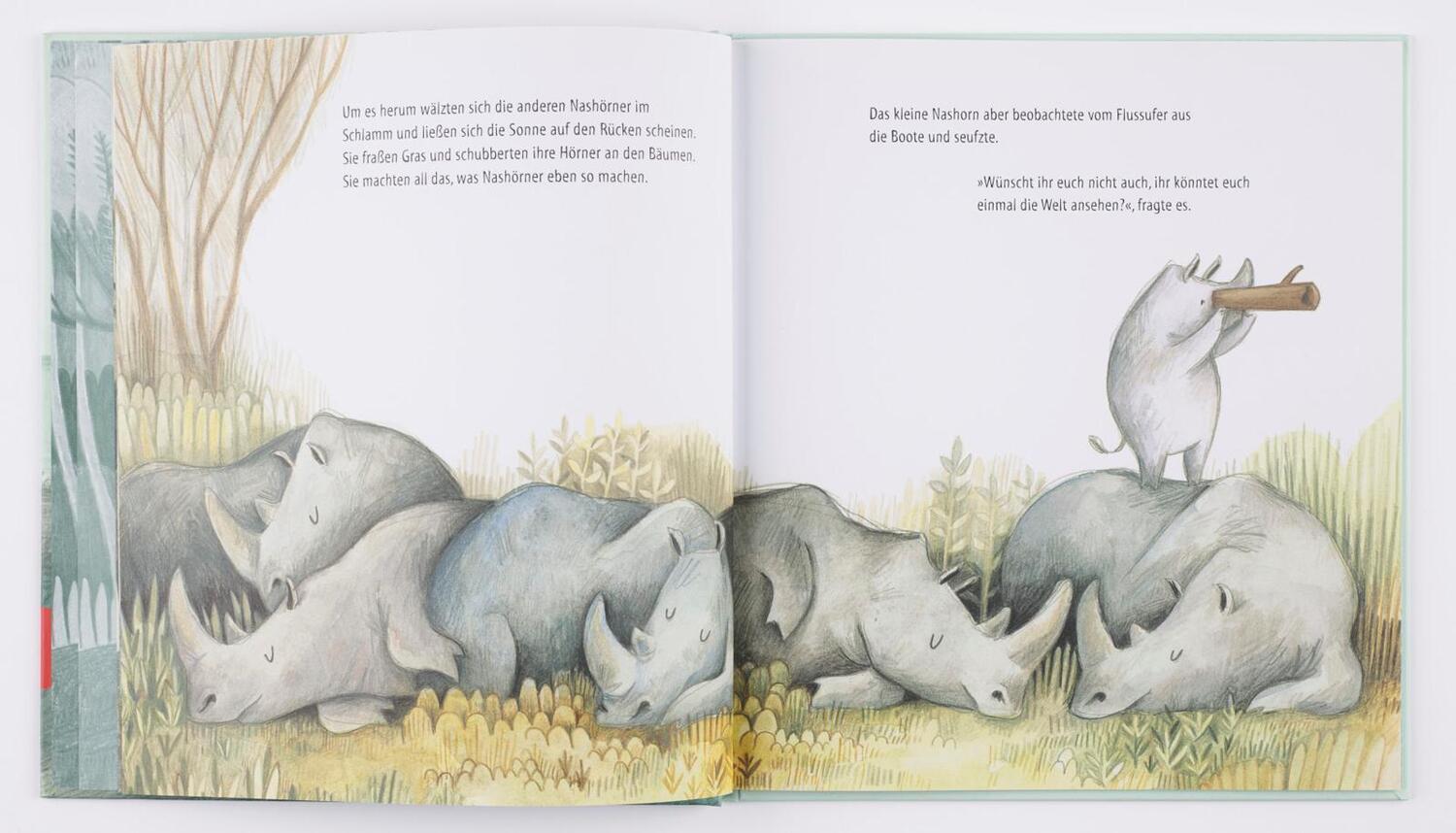 Bild: 9783522458733 | Kleines Nashorn, wo fährst du hin? | Meg Mckinlay | Buch | 40 S.