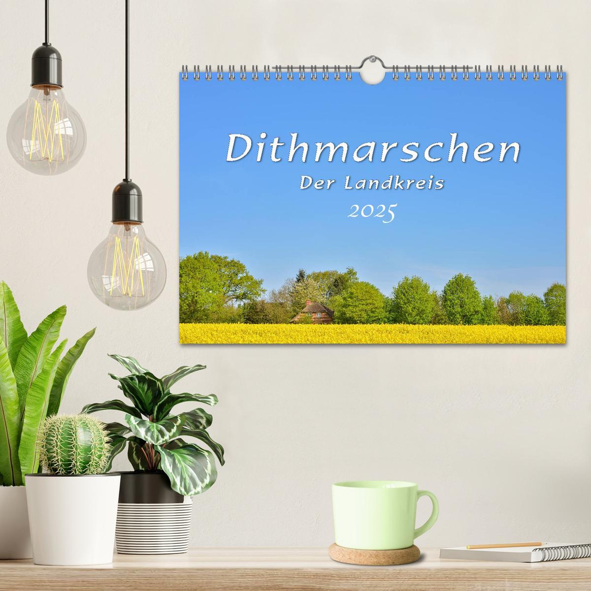 Bild: 9783435741458 | Dithmarschen - Der Landkreis (Wandkalender 2025 DIN A4 quer),...