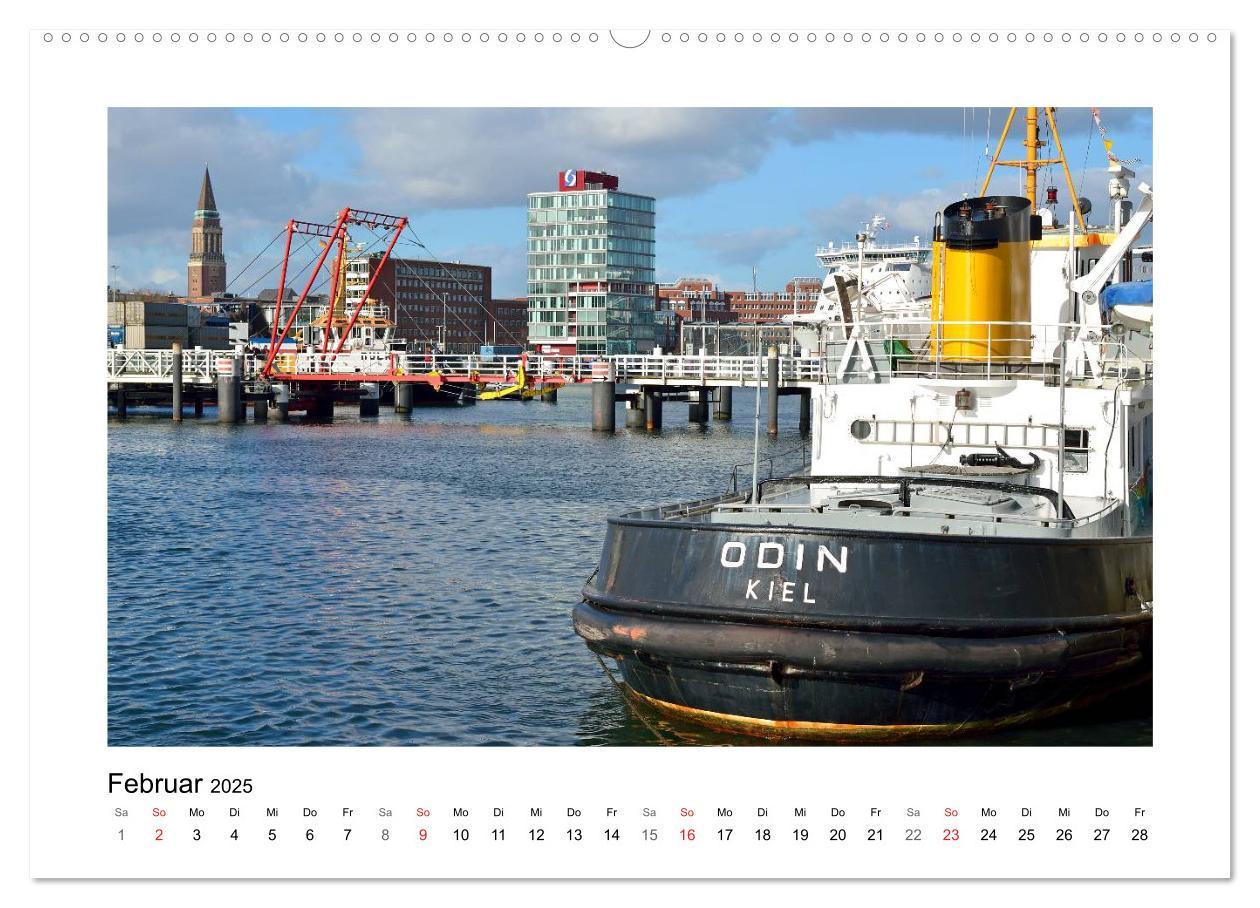 Bild: 9783435799206 | Kiel und Umland (Wandkalender 2025 DIN A2 quer), CALVENDO...