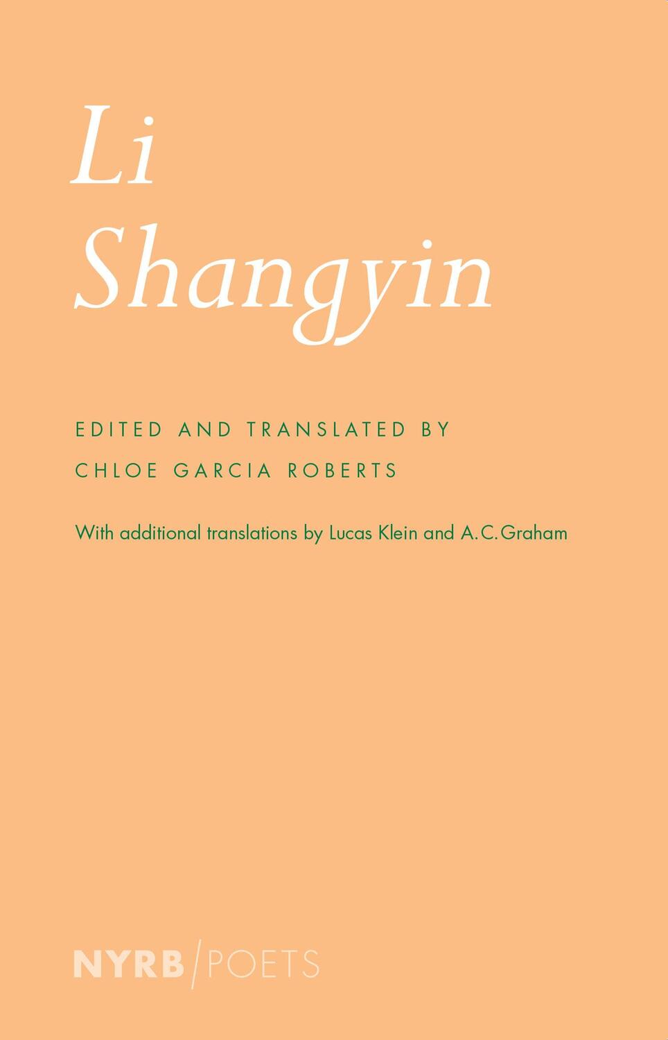 Cover: 9781681372242 | Li Shangyin | Li Shangyin | Taschenbuch | Nyrb Poets | Englisch | 2018