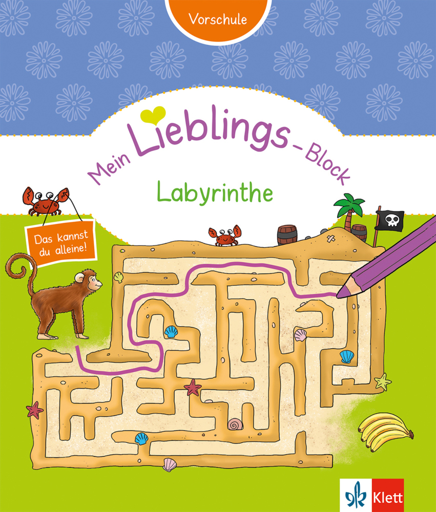 Cover: 9783129495230 | Klett Mein Lieblings-Block Labyrinthe | Taschenbuch | 96 S. | Deutsch