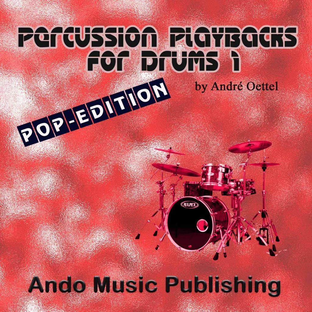 Cover: 9783945080009 | Percussion Playbacks for Drums 1 | Pop Edition | André Oettel | CD-ROM