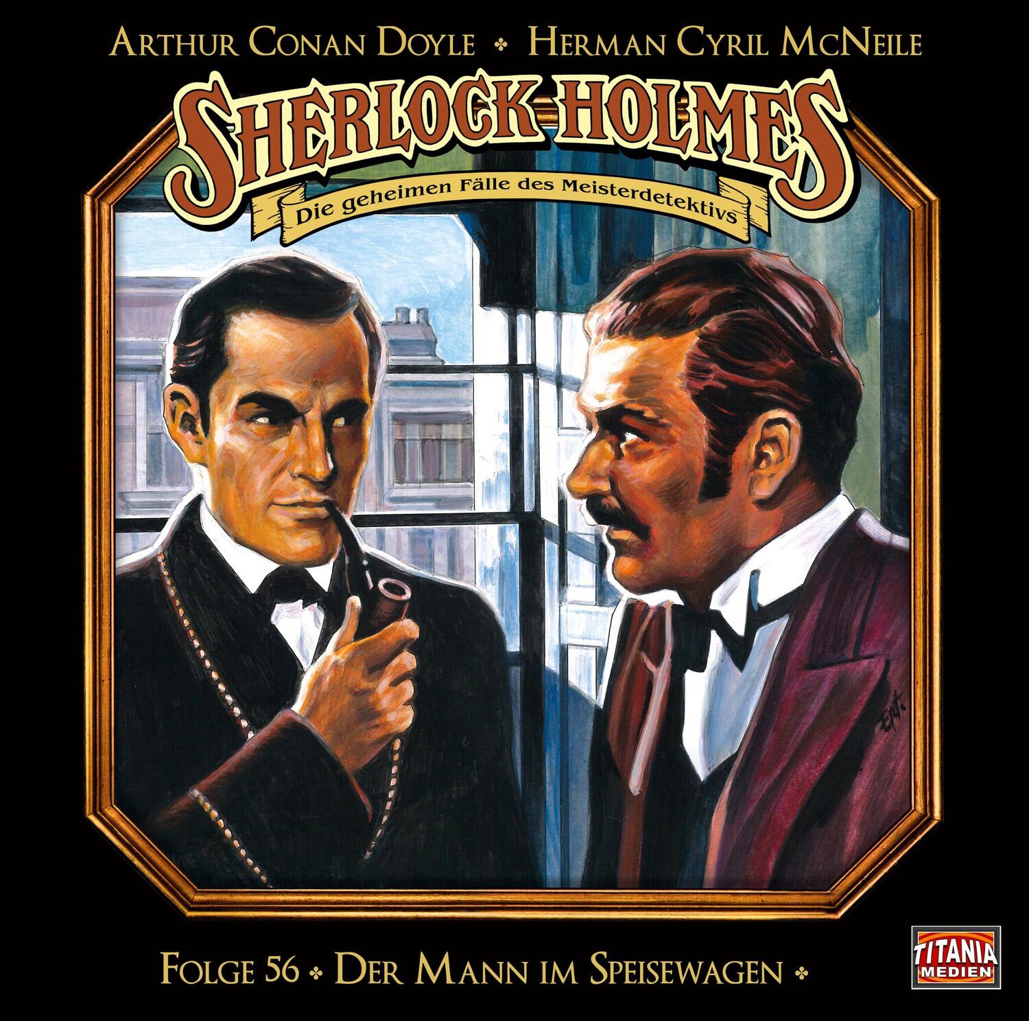 Cover: 9783785785317 | Sherlock Holmes - Folge 56 | Der Mann im Speisewagen. Hörspiel. | CD