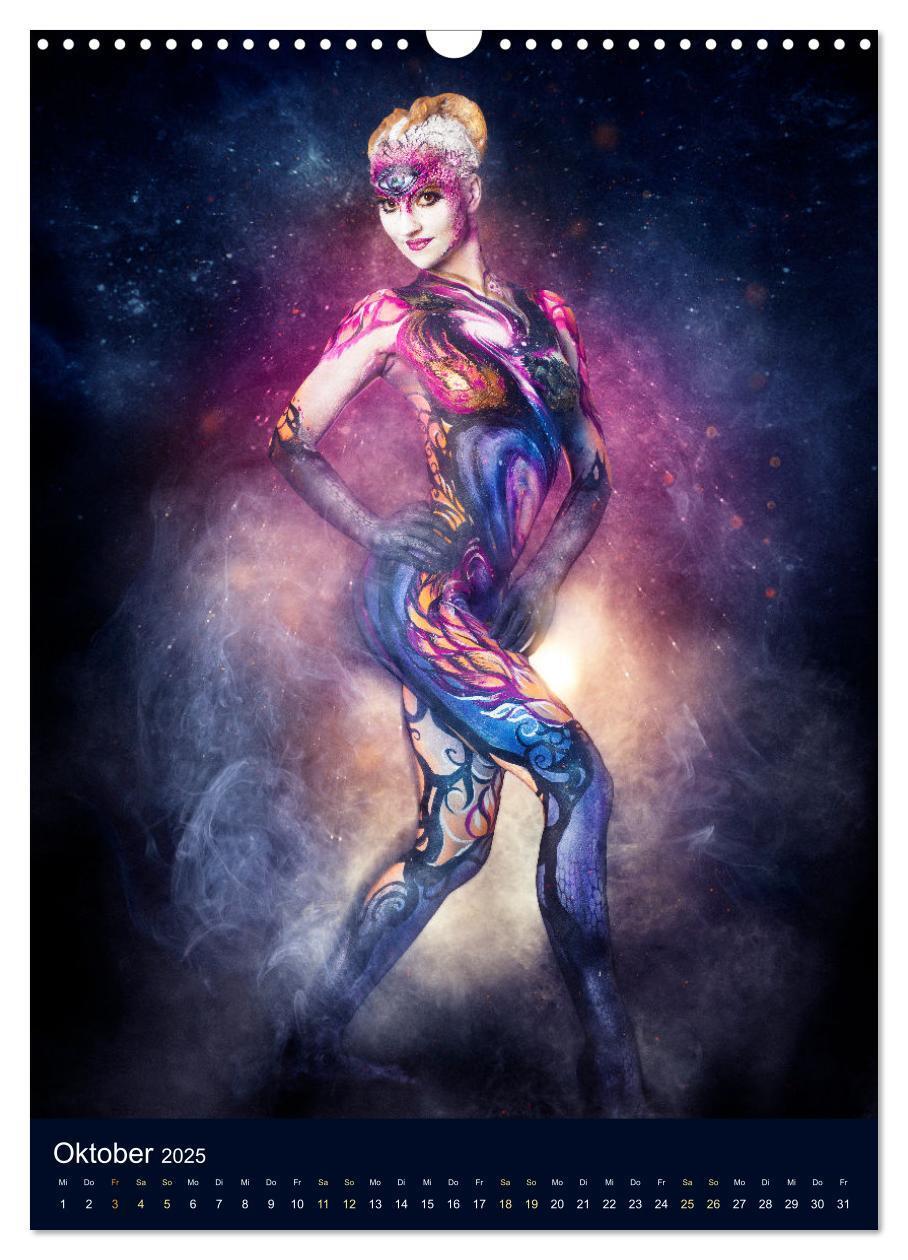 Bild: 9783435933563 | Bodypainting Adventures (Wandkalender 2025 DIN A3 hoch), CALVENDO...