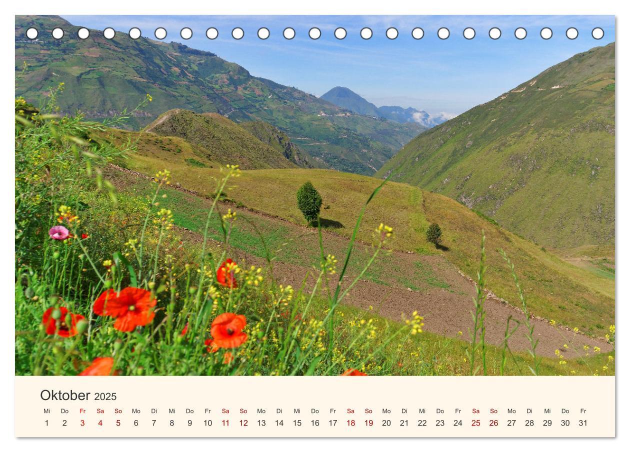 Bild: 9783435417957 | Entdecke Ecuador (Tischkalender 2025 DIN A5 quer), CALVENDO...