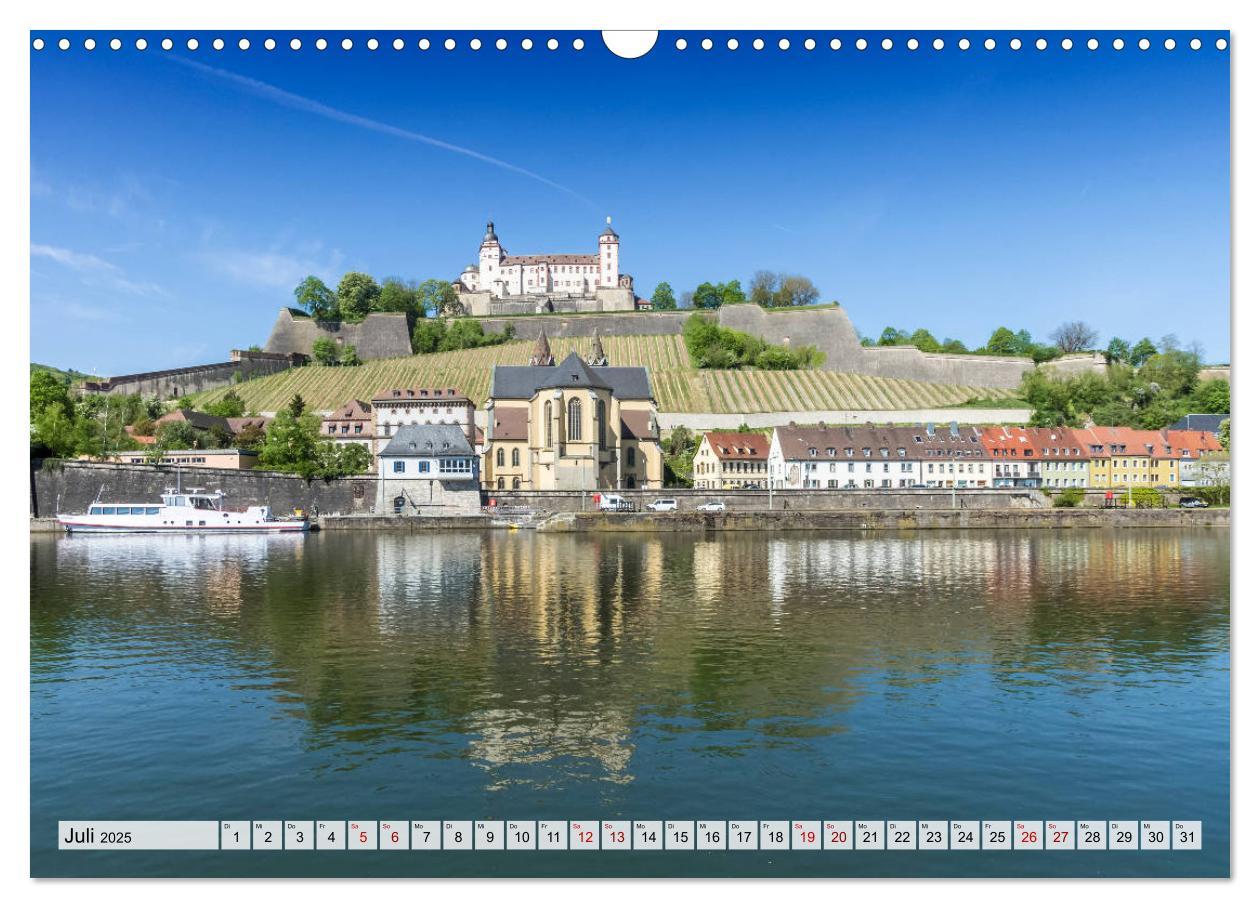 Bild: 9783435448227 | WÜRZBURG Historisches Stadtherz (Wandkalender 2025 DIN A3 quer),...