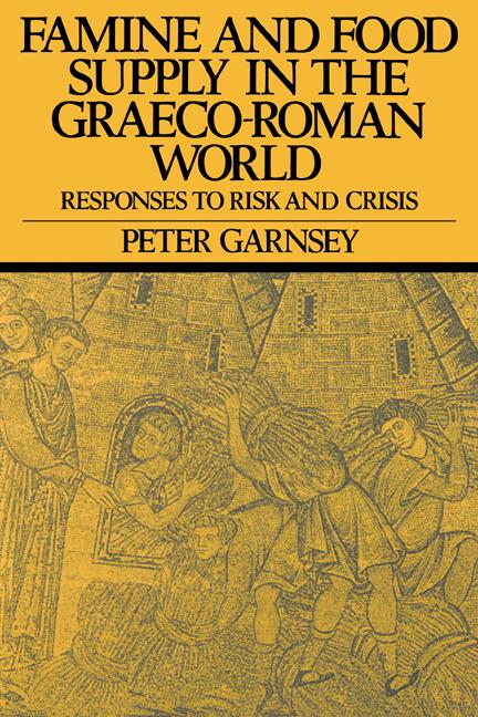 Cover: 9780521375856 | Famine and Food Supply in the Graeco-Roman World | Peter Garnsey