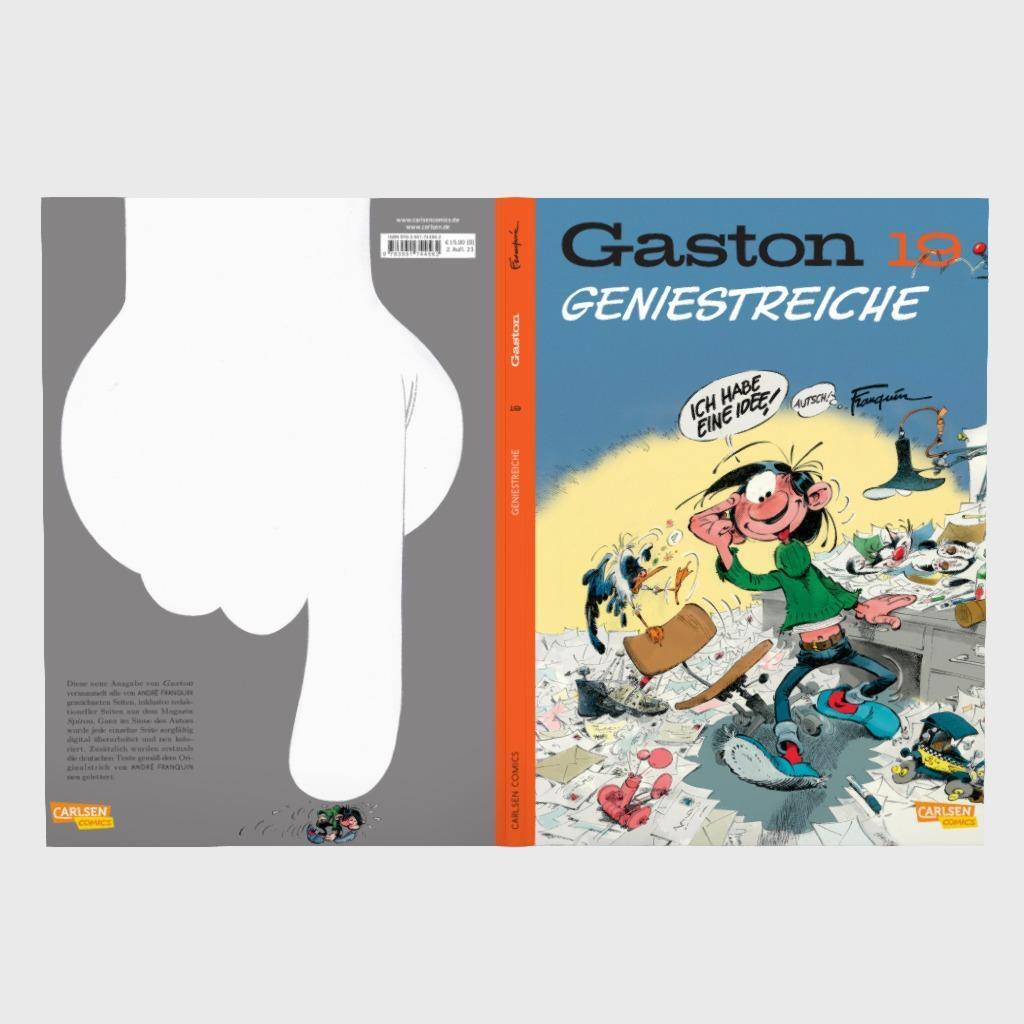 Bild: 9783551744562 | Gaston Neuedition 19: Geniestreiche | André Franquin | Buch | 48 S.