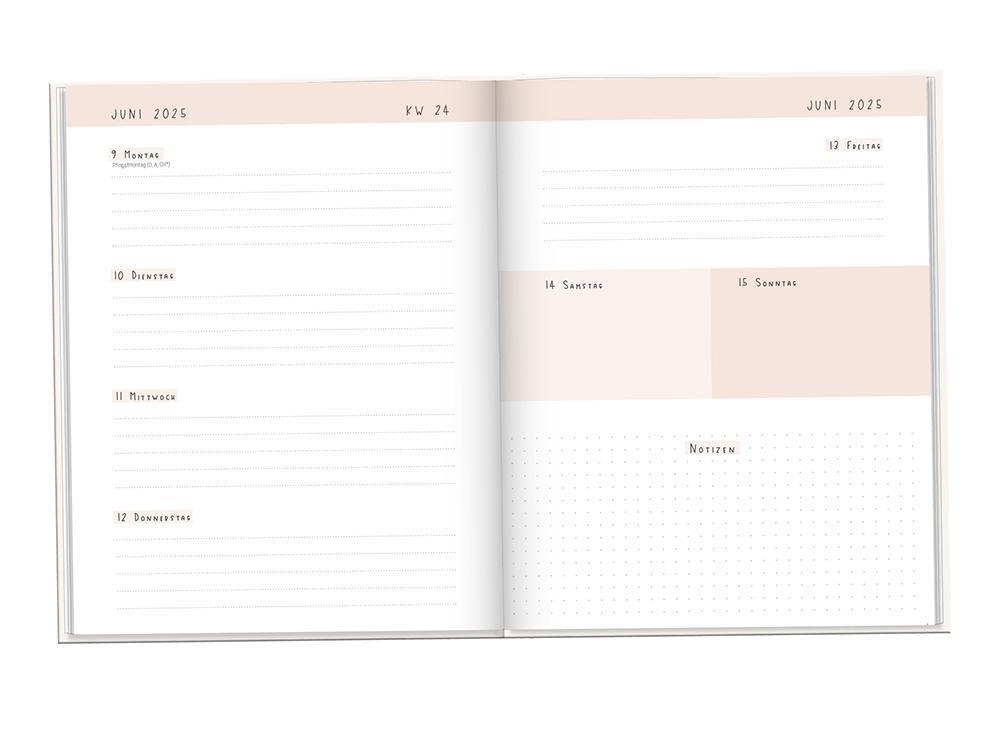 Bild: 9783986360986 | Schülerkalender 2024 / 2025 Girl Power | Terminplaner Hardcover | Buch