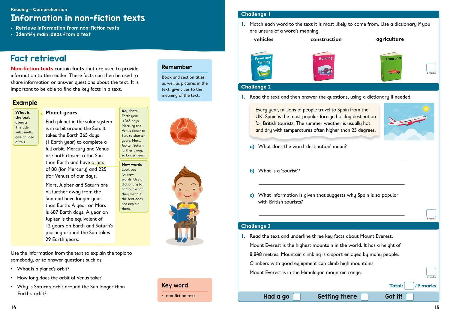 Bild: 9780008398798 | Year 3 Maths and English KS2 Targeted Study &amp; Practice Book | Ks2