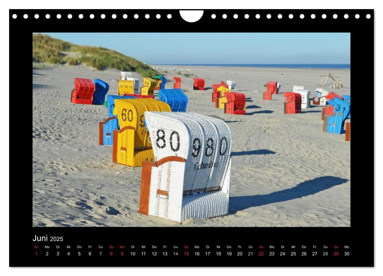 Bild: 9783435492909 | Juist ¿ Insel im Wattenmeer (Wandkalender 2025 DIN A4 quer),...