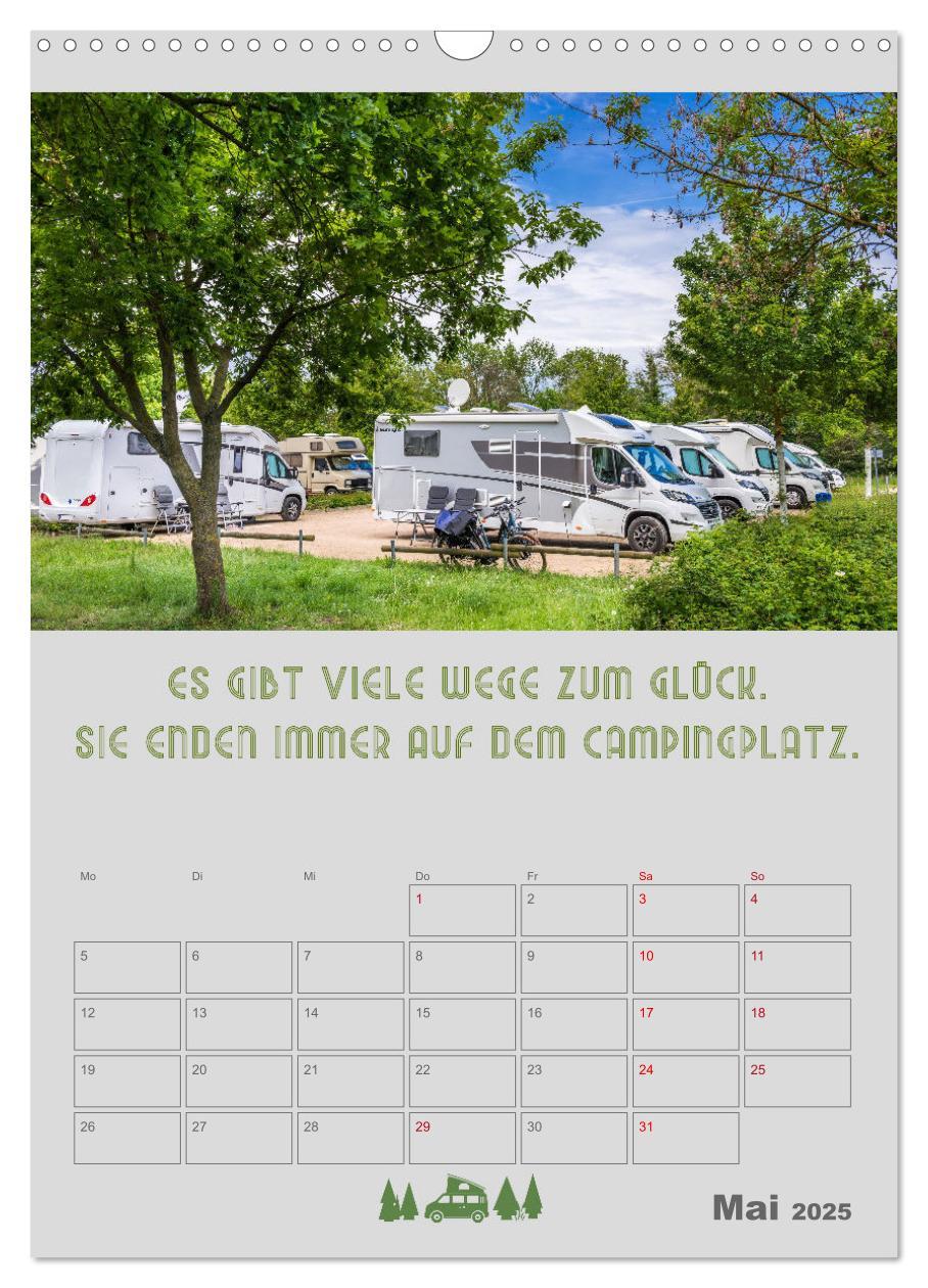 Bild: 9783435920419 | Camping - Hotel kann jeder! (Wandkalender 2025 DIN A3 hoch),...