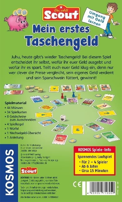 Bild: 4002051710552 | Mein erstes Taschengeld (Kinderspiel) | Mitbringspiel | Spiel | 2016