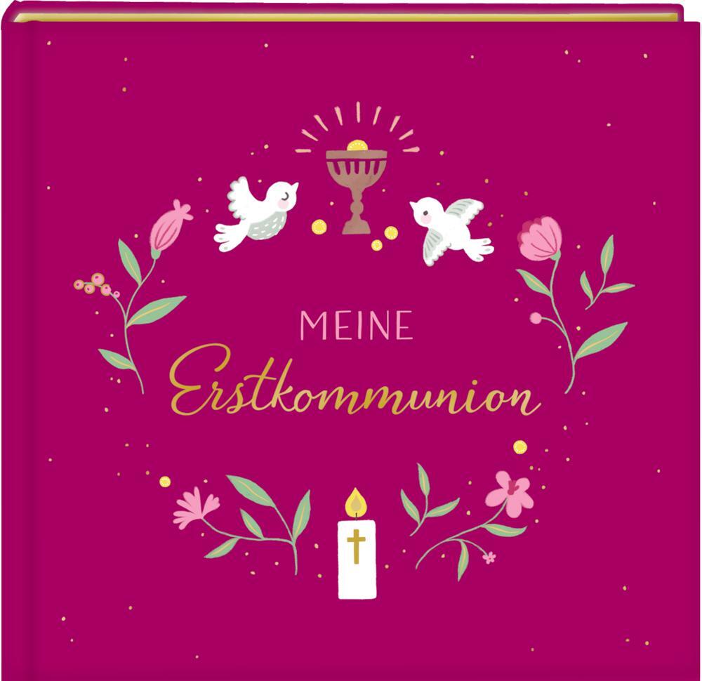 Cover: 4050003717593 | Eintragalbum - Meine Erstkommunion (beerenfarben) | Nora Paehl | Buch