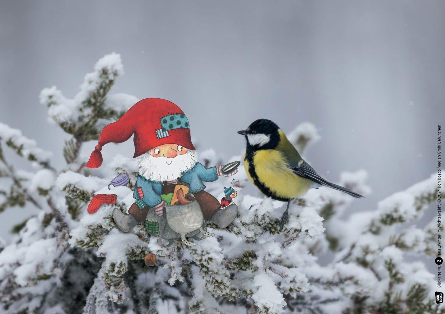 Bild: 4260694922880 | Winter im Wichtelwald. Kamishibai Bildkartenset | Outi Kaden | Stück