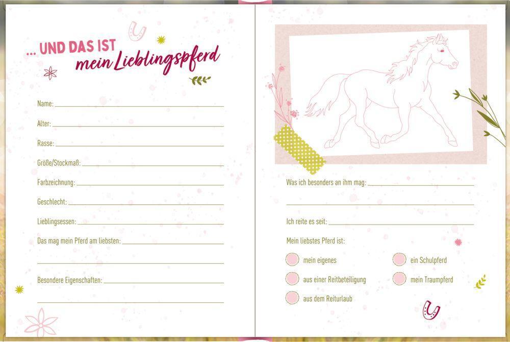 Bild: 4050003723402 | Eintragbuch - I LOVE MY HORSE | Mein Lieblingspferd und ich | Buch