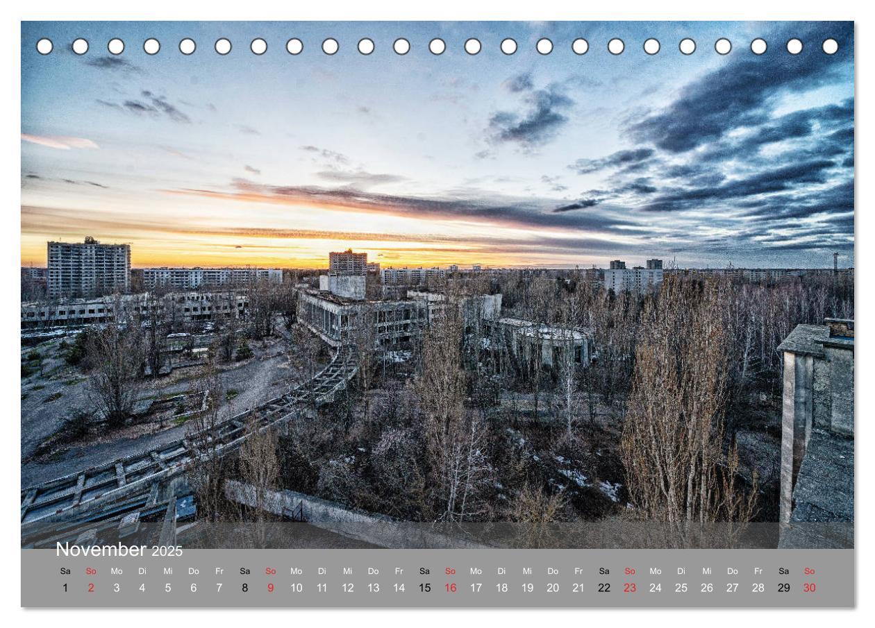 Bild: 9783435167586 | Tschernobyl - In der Sperrzone (Tischkalender 2025 DIN A5 quer),...