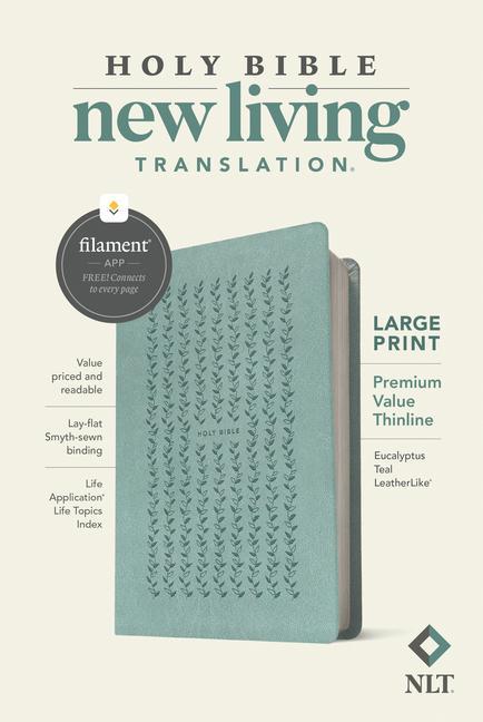 Cover: 9781496458094 | NLT Large Print Premium Value Thinline Bible, Filament Enabled...