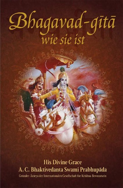 Cover: 9789171496515 | Bhagavad-Gita, wie sie ist | Prabhupada | Buch | Goldprägung | 876 S.