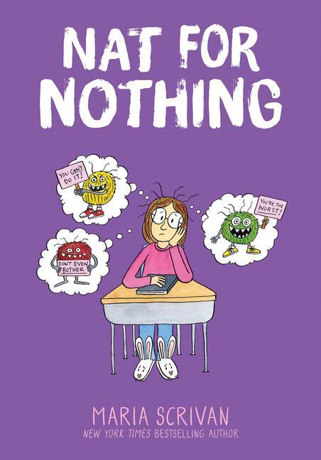 Cover: 9781338715439 | Nat for Nothing: A Graphic Novel (Nat Enough #4) | Maria Scrivan