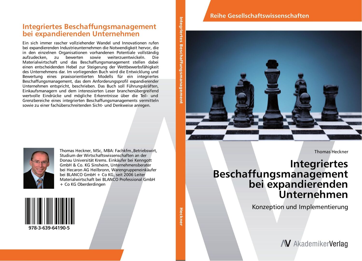 Cover: 9783639641905 | Integriertes Beschaffungsmanagement bei expandierenden Unternehmen