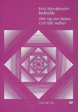 Cover: 9790007089504 | Wer nur den lieben Gott lasst walten MWV A 7 | Choralkantate | 1996