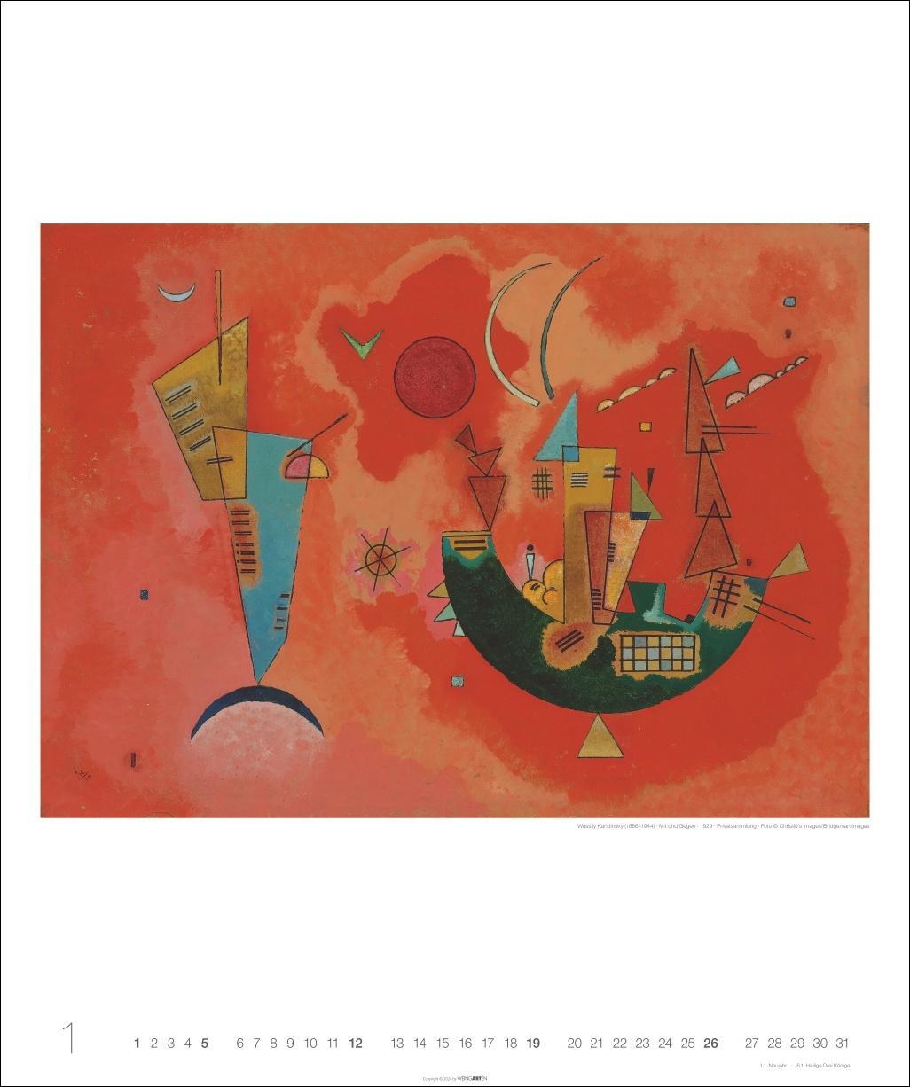 Bild: 9783839901007 | Wassily Kandinsky Edition Kalender 2025 | Kalender | Spiralbindung