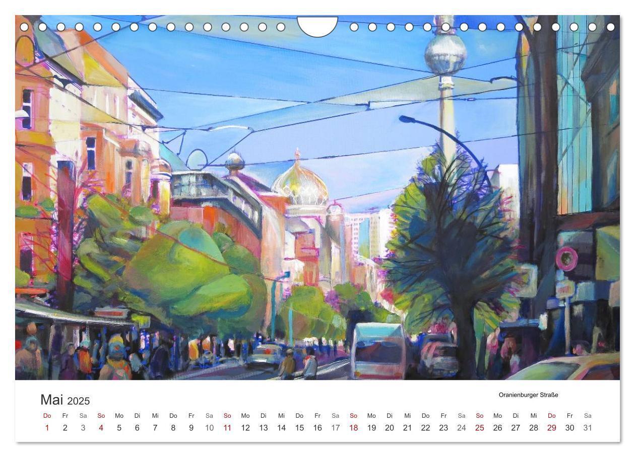 Bild: 9783435513703 | Berlin erlebt und gemalt - Renée König (Wandkalender 2025 DIN A4...