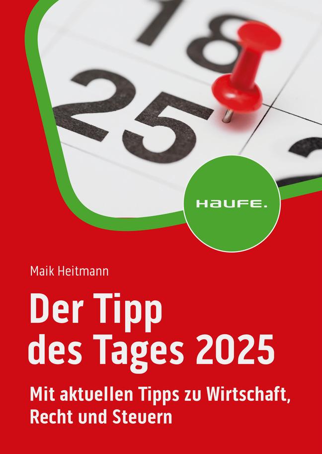 Cover: 9783648177327 | Der Tipp des Tages 2025 | Maik Heitmann | Taschenbuch | 792 S. | 2024