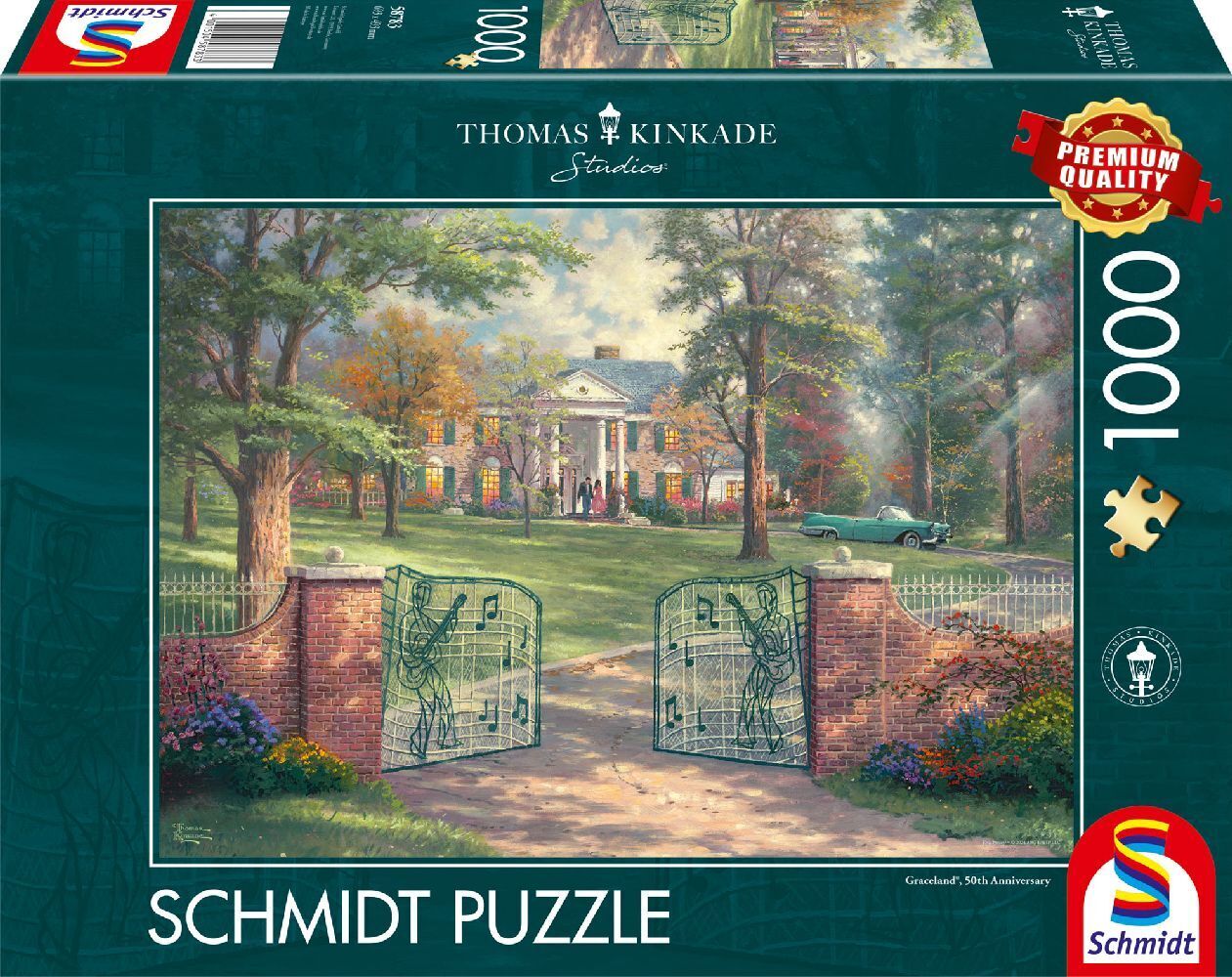 Cover: 4001504587833 | Graceland 50th Anniversary | Thomas Kinkade | Spiel | Schachtel | 2024