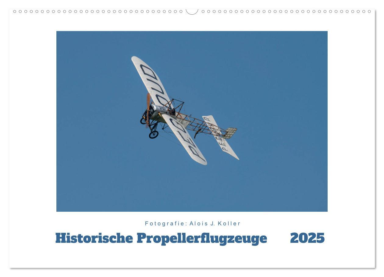 Cover: 9783435423903 | Historische Propellerflugzeuge 2025 (Wandkalender 2025 DIN A2...