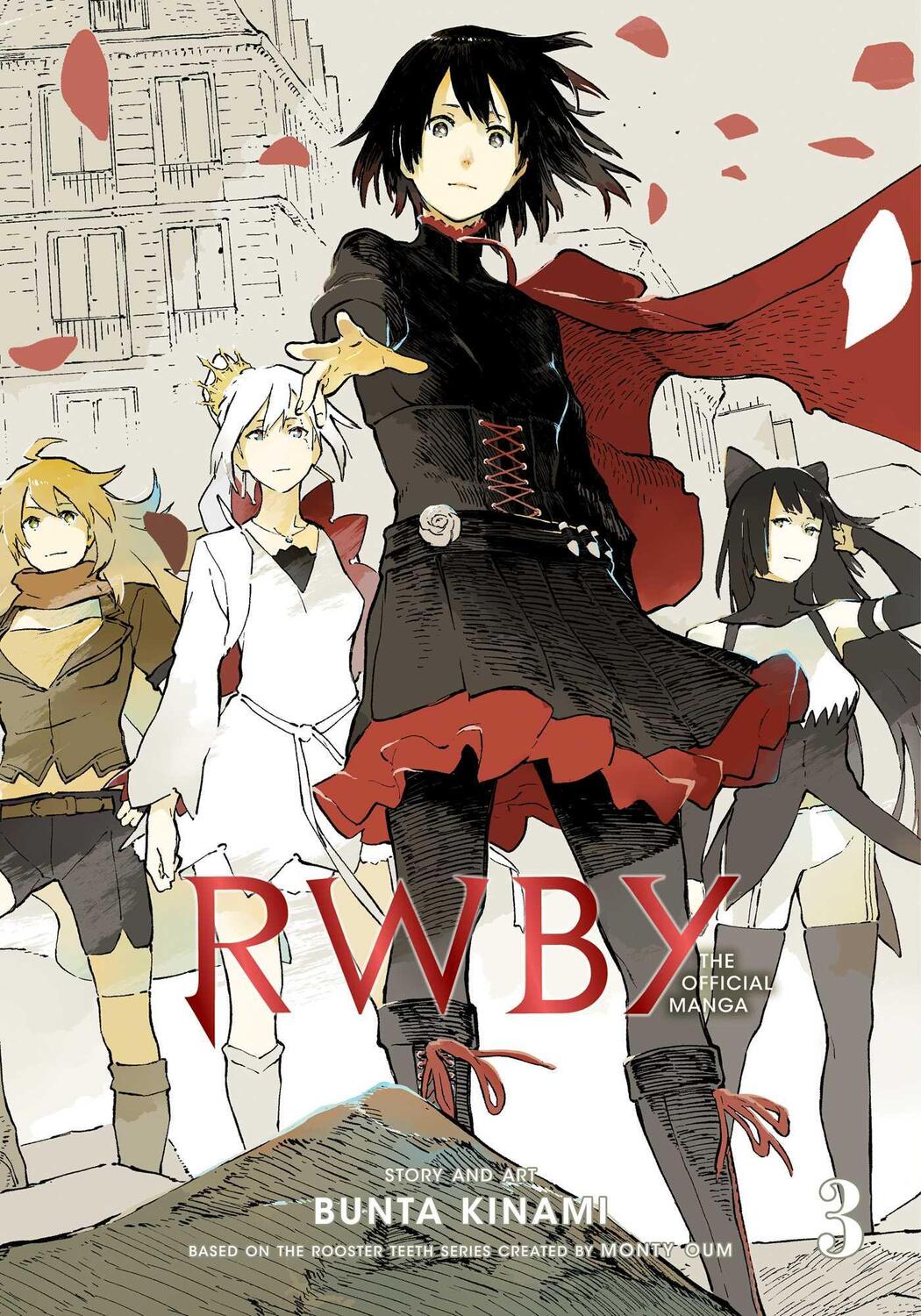 Cover: 9781974710119 | Rwby: The Official Manga, Vol. 3 | The Beacon ARC | Bunta Kinami