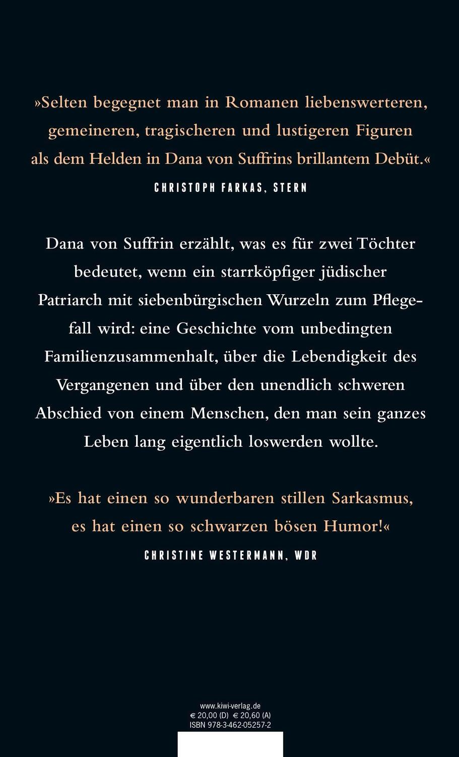 Rückseite: 9783462052572 | Otto | Roman | Dana von Suffrin | Buch | 229 S. | Deutsch | 2019