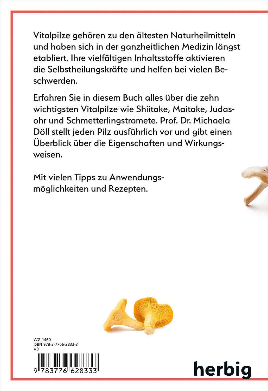 Bild: 9783776628333 | Gesund mit Vitalpilzen | Michaela Döll | Taschenbuch | 128 S. | 2019