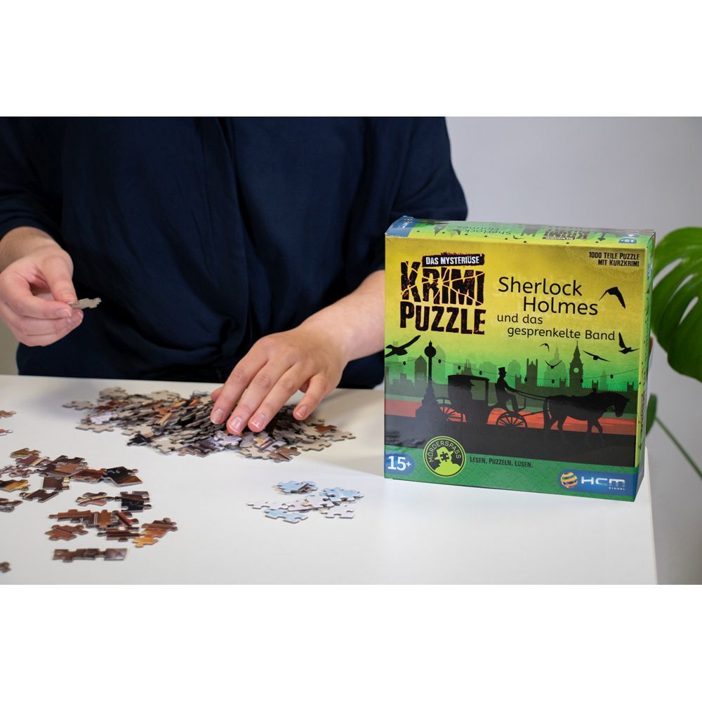 Bild: 4018928551739 | Sherlock Holmes - Das mysteriöse Krimi Puzzle | Spiel | Deutsch | 2021