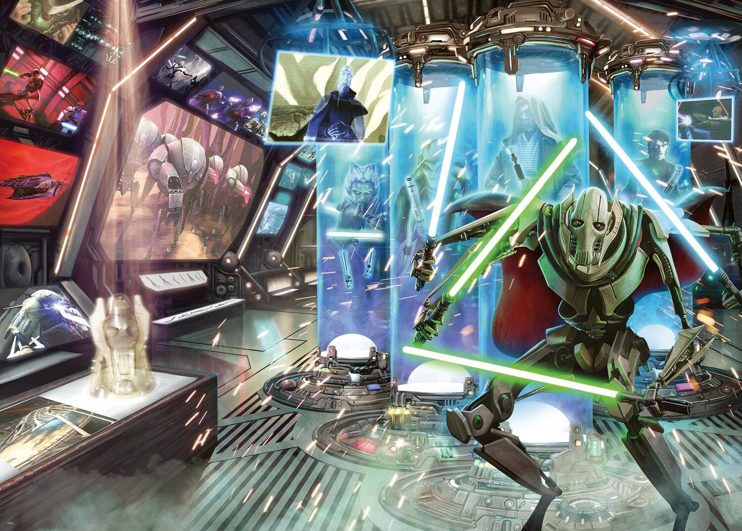 Cover: 4005555002703 | Ravensburger Puzzle 12000270 - General Grievous - 1000 Teile Star...