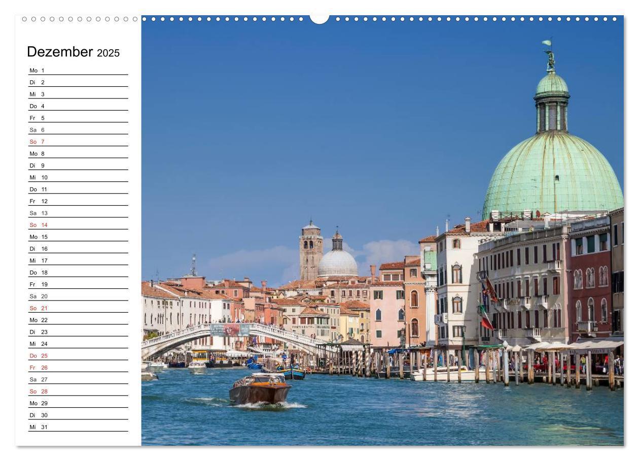 Bild: 9783435508471 | VENEDIG Eine Tour auf dem Canal Grande (Wandkalender 2025 DIN A2...