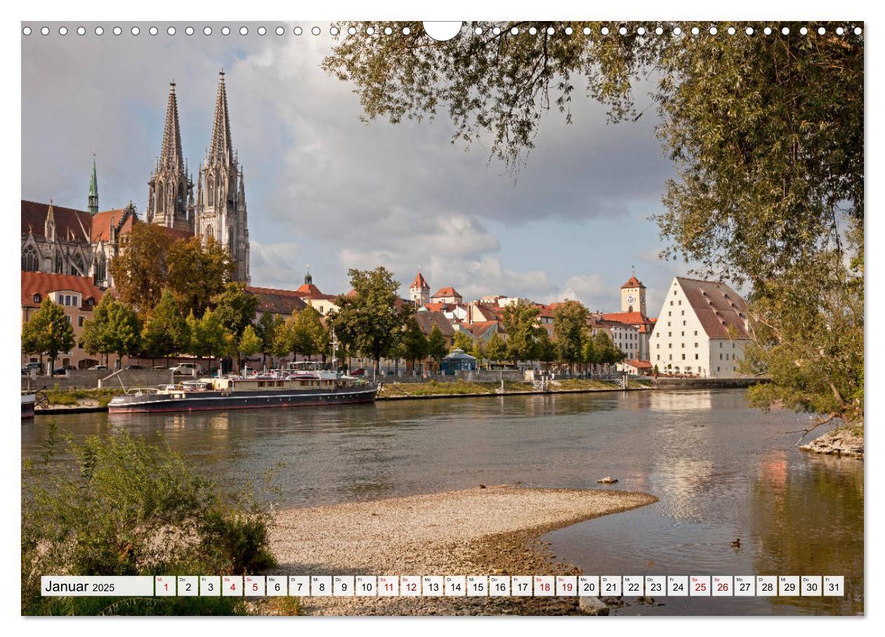 Bild: 9783435122424 | Deutsche Flüsse - An der Donau (Wandkalender 2025 DIN A3 quer),...